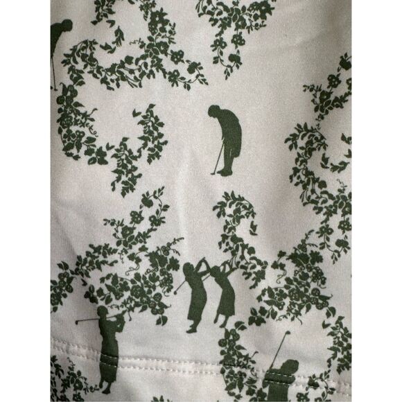 Nike Golf FitDry size S off white/ green golfer print skort - Picture 5 of 13